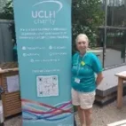 Claira supporting wellbeing at a community event