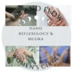 Hand reflexology information card
